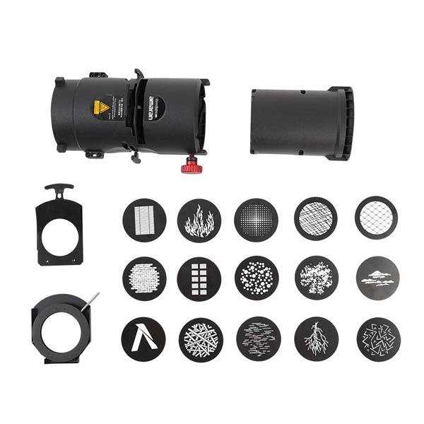 Amaran Spotlight SE 36° – Obiettivo Di Proiezione Di Precisione Per Amaran 300c, 150c, 200x S, LS 300x – Attacco Bowens, Spot Fino A 300W